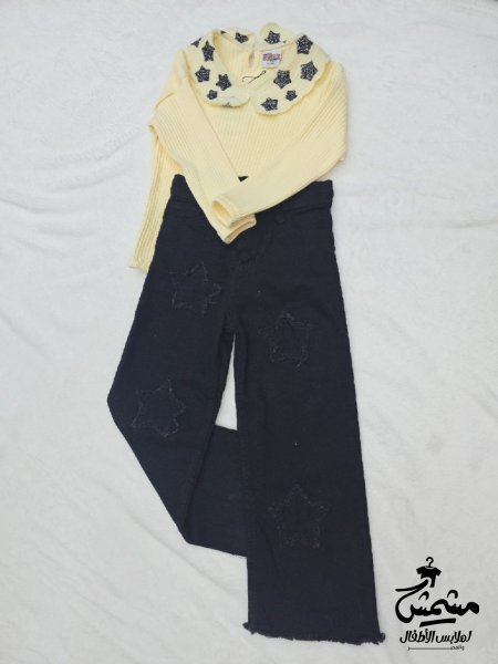 نجوم اسود+بيج