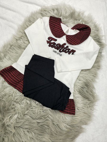 أناقة طفلتك تبدأ هنا! طقم بناتي أنيق وجذاب